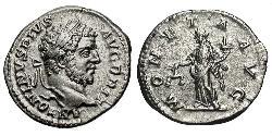 1 Denarius Roman Empire (27BC-395) Silver Caracalla (188-217)