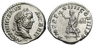 1 Denarius Roman Empire (27BC-395) Silver Caracalla (188-217)