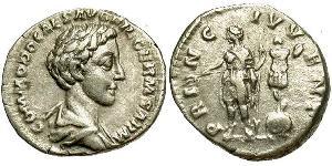 1 Denarius Roman Empire (27BC-395) Silver Commodus  (161-192)