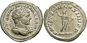 1 Denarius Roman Empire (27BC-395) Silver Caracalla (188-217)