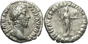 1 Denarius Roman Empire (27BC-395) Silver Commodus  (161-192)