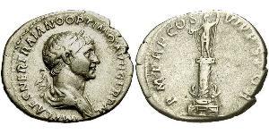 1 Denarius Roman Empire (27BC-395) Silver Trajan (53-117)