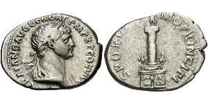 1 Denarius Roman Empire (27BC-395) Silver Trajan (53-117)