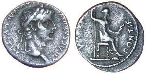 1 Denarius Roman Empire (27BC-395) Silver Tiberius Claudius Nero (42 BC-37)