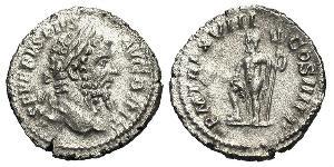 1 Denarius Roman Empire (27BC-395) Silver Septimius Severus (145- 211)