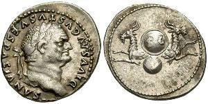 1 Denarius Roman Empire (27BC-395) Silver Vespasian (9-79)