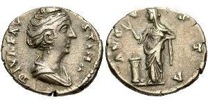 1 Denarius Roman Empire (27BC-395) Silver Faustina I (105-141)