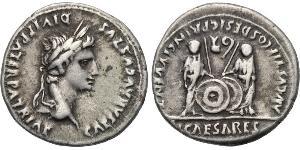 1 Denarius Roman Empire (27BC-395) Silver Augustus (63BC- 14) 