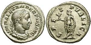 1 Denarius Roman Empire (27BC-395) Silver Severus Alexander (208-235)