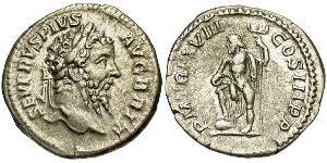 1 Denarius Roman Empire (27BC-395) Silver Septimius Severus (145- 211)