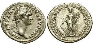 1 Denarius Roman Empire (27BC-395) Silver Domitian  (51-96)