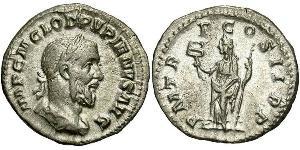 1 Denarius Roman Empire (27BC-395) Silver Pupienus Maximus (178-238)