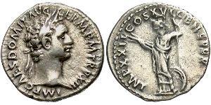 1 Denarius Roman Empire (27BC-395) Silver Domitian  (51-96)