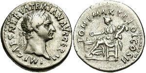 1 Denarius Roman Empire (27BC-395) Silver Trajan (53-117)