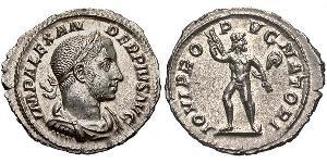 1 Denarius Roman Empire (27BC-395) Silver Severus Alexander (208-235)