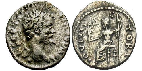 1 Denarius Roman Empire (27BC-395) Silver Septimius Severus (145- 211)