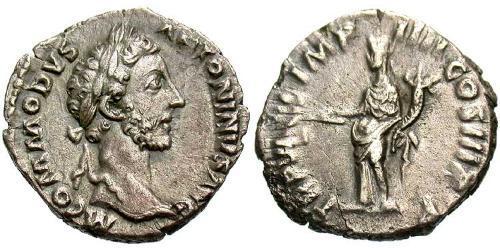 1 Denarius Roman Empire (27BC-395) Silver Commodus  (161-192)