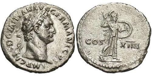 1 Denarius Roman Empire (27BC-395) Silver Domitian  (51-96)