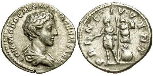 1 Denarius Roman Empire (27BC-395) Silver Commodus  (161-192)