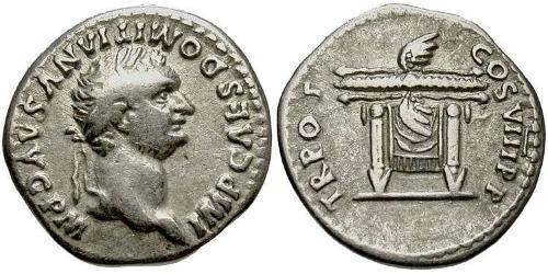 1 Denarius Roman Empire (27BC-395) Silver Domitian  (51-96)