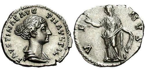 1 Denarius Roman Empire (27BC-395) Silver Faustina II (130-175)