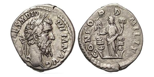 1 Denarius Roman Empire (27BC-395) Silver Didius Julianus (137-193)