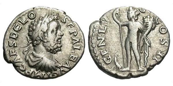 1 Denarius Roman Empire (27BC-395) Silver Clodius Albinus (150-197)