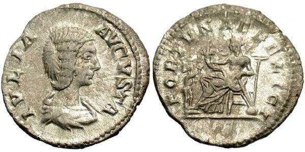 1 Denarius Roman Empire (27BC-395) Silver Julia Domna (?-217)