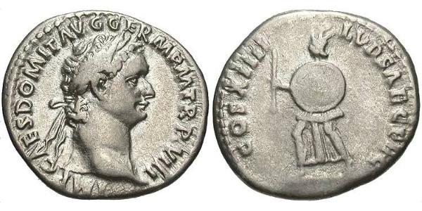 1 Denarius Roman Empire (27BC-395) Silver Domitian  (51-96)