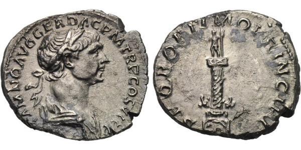 1 Denarius Roman Empire (27BC-395) Silver Trajan (53-117)
