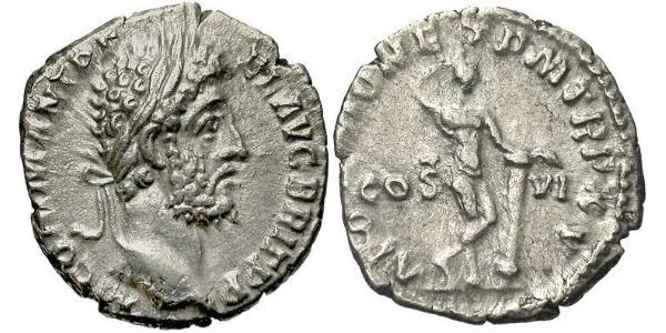 1 Denarius Roman Empire (27BC-395) Silver Commodus  (161-192)