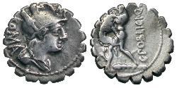 1 Denarius Roman Republic (509BC-27BC) Silver 