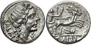 1 Denarius Roman Republic (509BC-27BC) Silver 