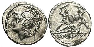 1 Denarius Roman Republic (509BC-27BC) Silver 