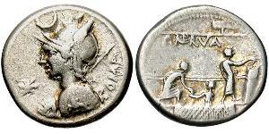 1 Denarius Roman Republic (509BC-27BC) Silver 