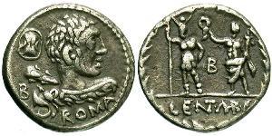 1 Denarius Roman Republic (509BC-27BC) Silver 