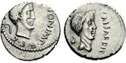 1 Denarius 罗马共和国 (509 BC - 27 BC) 銀 尤利烏斯·凱撒