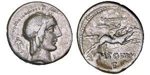 1 Denarius 罗马共和国 (509 BC - 27 BC) 銀 