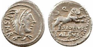 1 Denarius 罗马共和国 (509 BC - 27 BC) 銀 