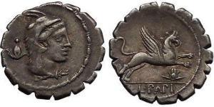 1 Denarius 罗马共和国 (509 BC - 27 BC) 銀 