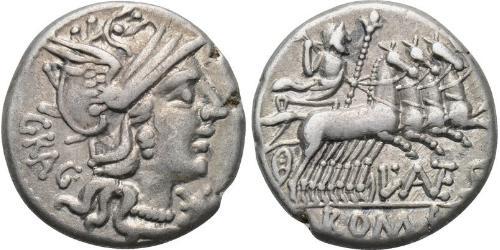 1 Denarius 罗马共和国 (509 BC - 27 BC) 銀 