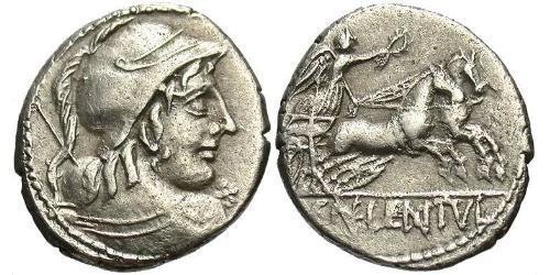 1 Denarius 罗马共和国 (509 BC - 27 BC) 銀 