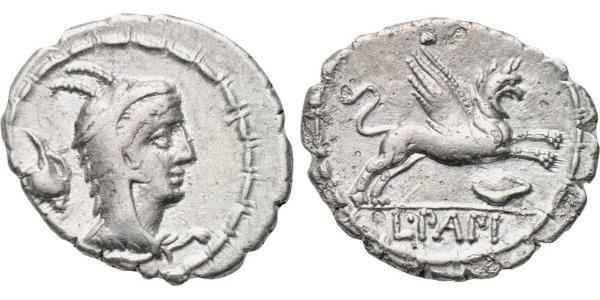 1 Denarius 罗马共和国 (509 BC - 27 BC) 銀 