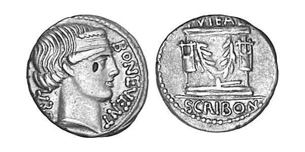 1 Denarius 罗马共和国 (509 BC - 27 BC) 銀 