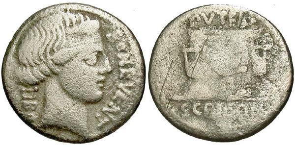 1 Denarius 罗马共和国 (509 BC - 27 BC) 銀 