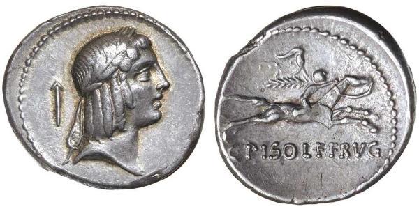 1 Denarius 罗马共和国 (509 BC - 27 BC) 銀 