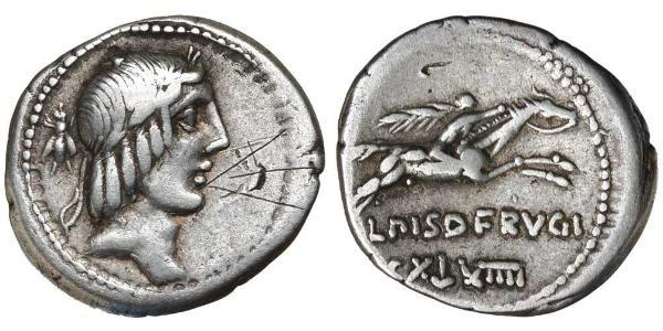 1 Denarius 罗马共和国 (509 BC - 27 BC) 銀 