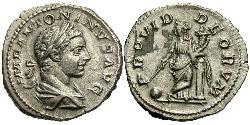 1 Denarius 羅馬帝國 銀 埃拉伽巴路斯