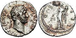 1 Denarius 羅馬帝國 銀 哈德良