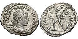 1 Denarius 羅馬帝國 銀 埃拉伽巴路斯